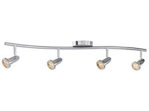 Access Cobra Wall or Ceiling Spotlight Bar in Brushed Steel - 52204-BS Access Cobra Wall or Ceiling Spotlight Bar in Brushed Steel - 52204-BS