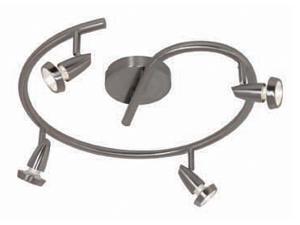 Access Lighting Mirage Cluster Spot in Brushed Steel - 52222-BS Access Lighting Mirage Cluster Spot in Brushed Steel - 52222-BS