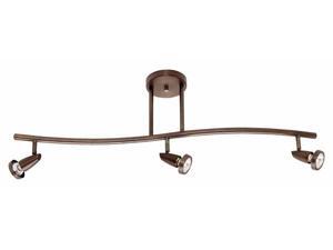 Access Lighting Mirage Semi-Flush or Pendant in Bronze - 52223-BRZ Access Lighting Mirage Semi-Flush or Pendant in Bronze - 52223-BRZ