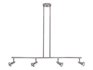 Access Lighting Mirage Semi-Flush or Pendant in Brushed Steel - 52224-BS Access Lighting Mirage Semi-Flush or Pendant in Brushed Steel - 52224-BS