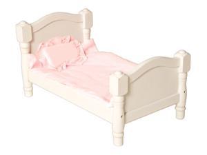 Doll Bed in White Finish Doll Bed in White Finish