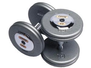 Fixed Pro-Style Dumbbells with Contoured Handle - Set of 2 (30 lbs.) Fixed Pro-Style Dumbbells with Contoured Handle - Set of 2 (30 lbs.)