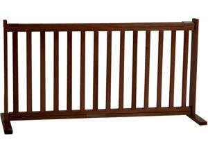 20 in. H All Wood Large Freestanding Gate in Mahogany Finish 20 in. H All Wood Large Freestanding Gate in Mahogany Finish
