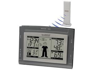 Wireless Sun/Moon Weather Station with Weatherman Icon Wireless Sun/Moon Weather Station with Weatherman Icon