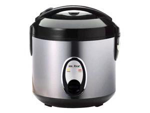 Sunpentown 4 Cups Rice Cooker w Stainless Steel Body & Auto Keep Warm System Sunpentown 4 Cups Rice Cooker w Stainless Steel Body & Auto Keep Warm System