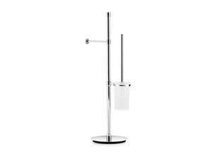 Ranpin Freestanding Toilet Paper and Brush Holder Stand Ranpin Freestanding Toilet Paper and Brush Holder Stand