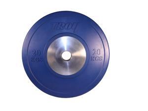 Troy Barbell 20 kg Blue Competition Bumper Plate Troy Barbell 20 kg Blue Competition Bumper Plate