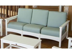 Club Sofa in White Club Sofa in White