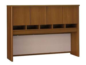 60 in. Desk Hutch w Fabric Covered Tack Board - Series C 60 in. Desk Hutch w Fabric Covered Tack Board - Series C