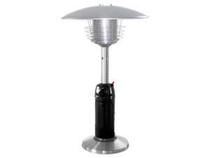 Patio Heater in Stainless Steel and Black - Tabletop Heaters Patio Heater in Stainless Steel and Black - Tabletop Heaters