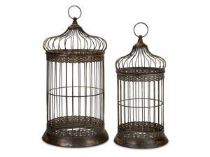Byzantine Dome Bird Cages - Set of 2 Byzantine Dome Bird Cages - Set of 2