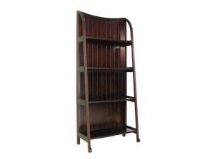 Display Stand in Dark Wood Finish Display Stand in Dark Wood Finish
