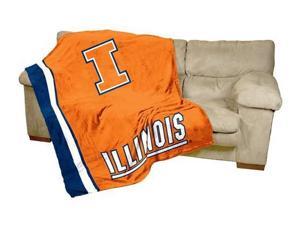 Illinois Illini UltraSoft Blanket Illinois Illini UltraSoft Blanket
