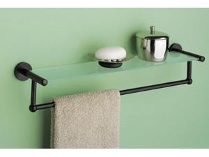 Tempered Glass Shelf w Towel Bar Tempered Glass Shelf w Towel Bar