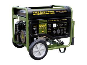 7500 Watt Dual Fuel Generator 7500 Watt Dual Fuel Generator