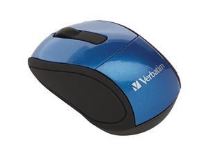 Wireless Mini Travel Mouse - Blue Wireless Mini Travel Mouse - Blue