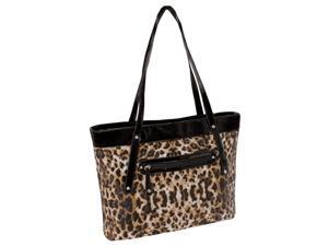 Quilted Carry All Tote in Leopard Quilted Carry All Tote in Leopard