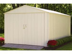 Outdoor Storage Shed (123.25 in. W x 128.75 in. D x 118.25 in. H ...