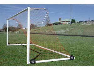 Set of 2 European Elliptical Goals Aluminum w Nets in White (3 ft. L x 2 ft. H) Set of 2 European Elliptical Goals Aluminum w Nets in White (3 ft. L x 2 ft. H)