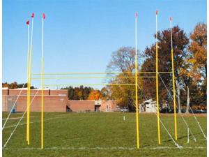 Portable Football Powerpost in Yellow (High School Football Powerpost) Portable Football Powerpost in Yellow (High School Football Powerpost)