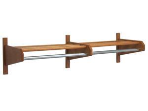 Wall Shelf with Bar (73.75 in. W x 15.5 in. D x 11.5 in. H (18 lbs.)) Wall Shelf with Bar (73.75 in. W x 15.5 in. D x 11.5 in. H (18 lbs.))