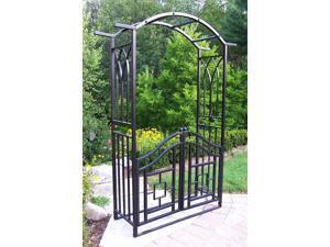 Royal Arbor w Gate in Black - Mississippi Royal Arbor w Gate in Black - Mississippi