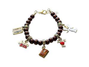 Religious Charm Bracelet in Gold Religious Charm Bracelet in Gold