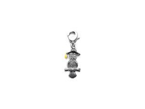 Owl Charm Dangle in Silver Owl Charm Dangle in Silver