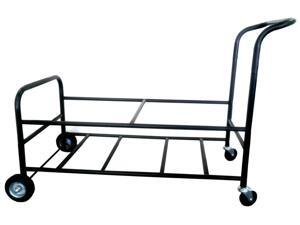 Trash Can Trolley in Black Trash Can Trolley in Black