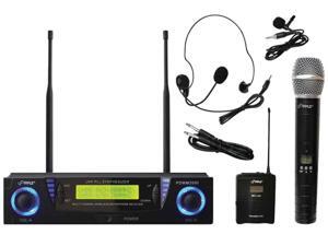Professional UHF Dual Channel Wireless Microphone System Professional UHF Dual Channel Wireless Microphone System