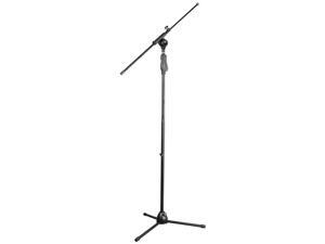 Universal Tripod Microphone Stand in Black Universal Tripod Microphone Stand in Black