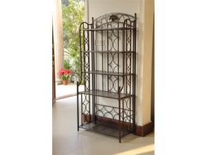 5-Tier Iron Indoor/Outdoor Bakers Rack 5-Tier Iron Indoor/Outdoor Bakers Rack