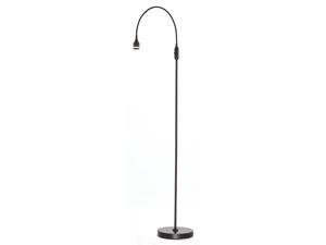 Metal Floor Lamp in Black Finish Metal Floor Lamp in Black Finish