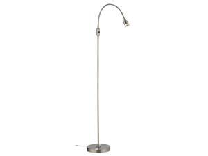 Metal Floor Lamp in Steel Finish Metal Floor Lamp in Steel Finish