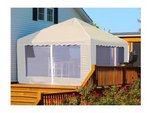 Garden Party Backyard Gazebo in Almond Garden Party Backyard Gazebo in Almond