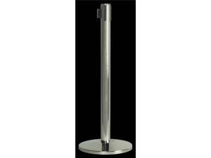 Stanchion Retractable in Chrome Finish - Set of 2 Stanchion Retractable in Chrome Finish - Set of 2