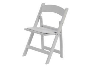 Kids Folding Side Chair in White Finish - Set of 5 Kids Folding Side Chair in White Finish - Set of 5