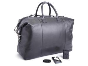 Expandable Duffel Travel Bag Set in Black Expandable Duffel Travel Bag Set in Black