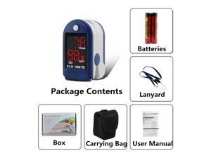 Nubee® NUB-50DL Pulse Oximeter Finger Pulse Blood Oxygen SpO2 Monitor w/ carring case, landyard & Battery FDA CE Approved Nubee® NUB-50DL Pulse Oximeter Finger Pulse Blood Oxygen SpO2 Monitor w/ carring case, landyard & Battery FDA CE Approved