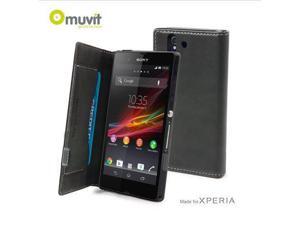 Sony Xperia ZL Muvit Slim Folio Case - Black Sony Xperia ZL Muvit Slim Folio Case - Black
