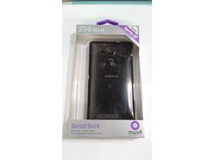 Sony Xperia SP Muvit Bitmat Back Case - Black Sony Xperia SP Muvit Bitmat Back Case - Black