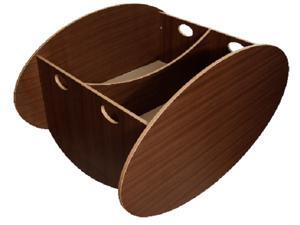 Baby Home So-Ro Twin WALNUT Infant Nursery Rocking Cradle Baby Home So-Ro Twin WALNUT Infant Nursery Rocking Cradle