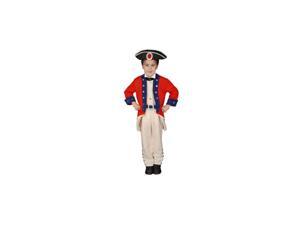 Pretend Deluxe Colonial Soldier Child Costume Dress-Up Set Size 16-18 Pretend Deluxe Colonial Soldier Child Costume Dress-Up Set Size 16-18