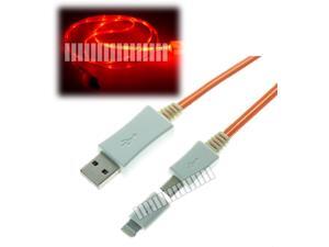 Red 1M 3.3Ft Illuminating LED Micro USB Cable + Micro USB Female to 8 Pin Lightning Male Adapter Data Sync Charge Cable for Apple iPhone 6 Plus iPad Air 2 Mini 3 Galaxy S6 Plus Portable Battery OEM Red 1M 3.3Ft Illuminating LED Micro USB Cable + Micro USB Female to 8 Pin Lightning Male Adapter Data Sync Charge Cable for Apple iPhone 6 Plus iPad Air 2 Mini 3 Galaxy S6 Plus Portable Battery OEM