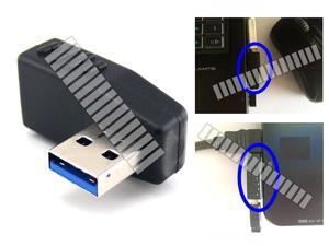 90 Degree Turn ( Right Angled ) Adapter 9 Pin USB 3.0 ( Type A ) Male to USB 3.0 ( Type A ) Female AM to AF Backward Compatible with USB 2.0 True USB 3.0 9 Pin 90 Degree Turn ( Right Angled ) Adapter 9 Pin USB 3.0 ( Type A ) Male to USB 3.0 ( Type A ) Female AM to AF Backward Compatible with USB 2.0 True USB 3.0 9 Pin