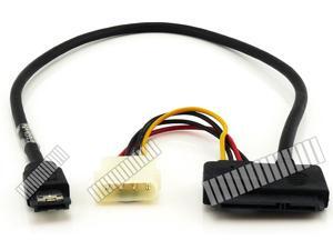 22 Pin SATA to Power eSATA Port Adapter Cable with 4 Pin IDE Power for 3.5” 2.5” SATA Hard Disk HDD Y Cable Power Over eSATA eSATAp -OEM 22 Pin SATA to Power eSATA Port Adapter Cable with 4 Pin IDE Power for 3.5” 2.5” SATA Hard Disk HDD Y Cable Power Over eSATA eSATAp -OEM