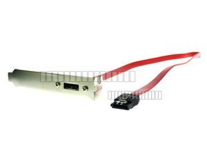 40cm 15” Internal SATA to eSATA Port Cable Bracket Blackplate Adapter Hard Drive HDD Motherboard Connector Interconnector Internal Cable PC DIY 40cm 15” Internal SATA to eSATA Port Cable Bracket Blackplate Adapter Hard Drive HDD Motherboard Connector Interconnector Internal Cable PC DIY