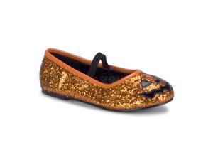 Child Glitter Pumpkin Shoe Pleaser Pumpkin-12CG Child Glitter Pumpkin Shoe Pleaser Pumpkin-12CG