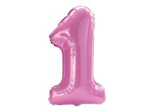 Pink 1 Jumbo Foil Balloon Pink 1 Jumbo Foil Balloon