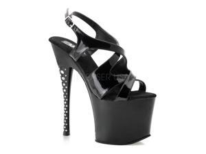 DIAMOND-730, 7" Rhinestone Imbedded Sandal DIAMOND-730, 7" Rhinestone Imbedded Sandal